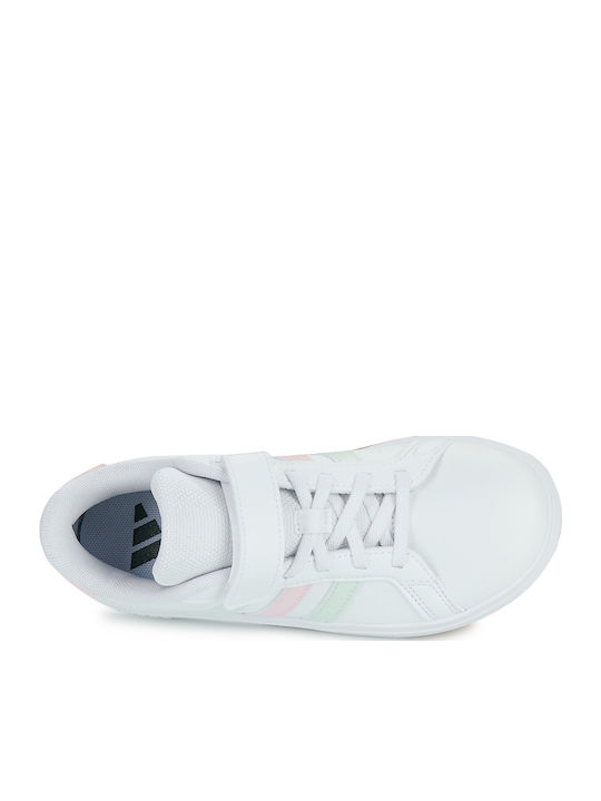 Grand Court GRAND COURT 2.0 EL C Kids Sneakers with Scratch White
