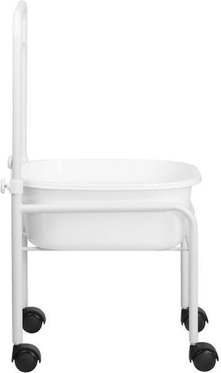 Activeshop Wheeled Footstool White