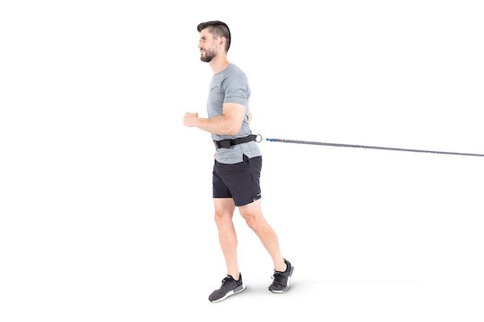 AMILA Random Direction Trainer Bandă de rezistență pentru exerciții Gymtube Foarte Moale Gri 2.5m