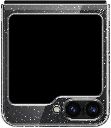 Spigen Air Skin Silicone Plastic Back Cover 0.3mm Crystal Glitter Galaxy Z Flip6