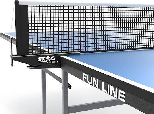 Stag Fun Τραπέζι Ping Pong Εσωτερικού Χώρου Μπλε