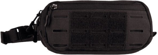 Mil-tec Fanny Pack Laser Cut Waist Bag Black