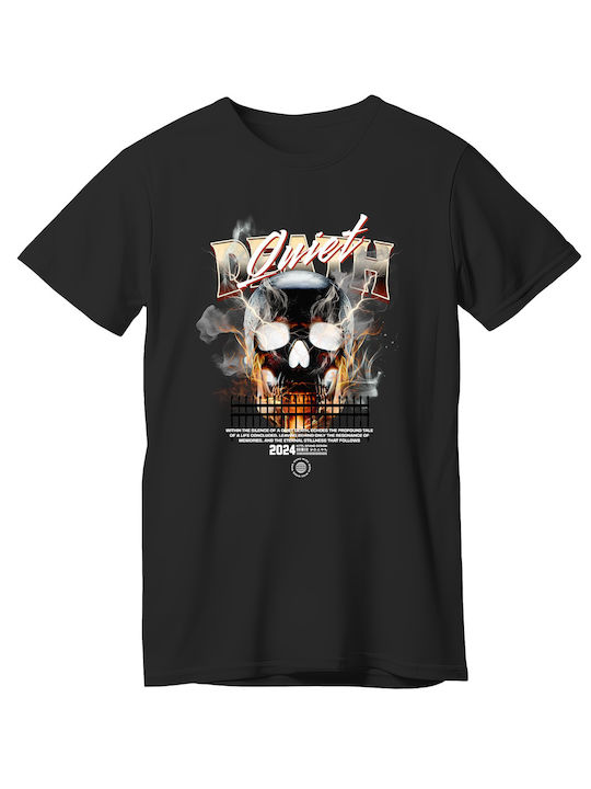 T-shirt Quiet Death Pop Culture Black