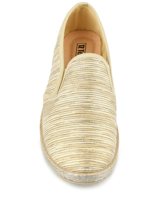 Women's casual beige shoes - BEZ