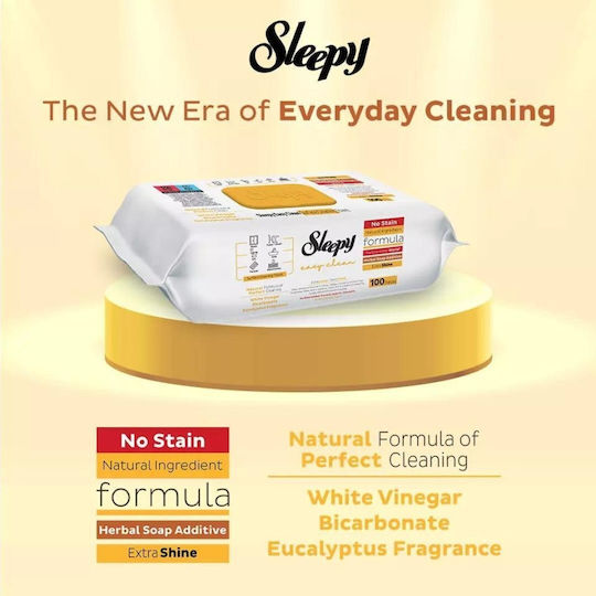 Sleepy Easy Clean de Utilizare Generală cu oțet alb 1x100 buc