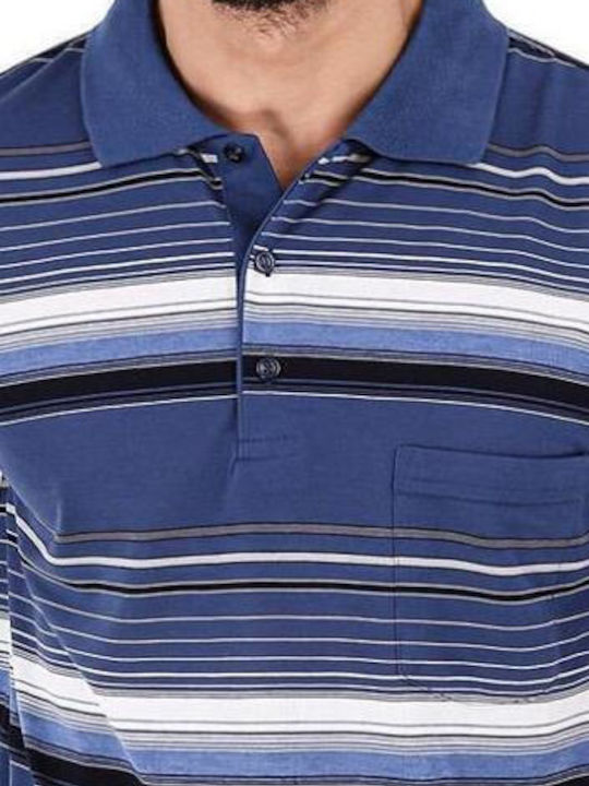 Polo Blouse Blue