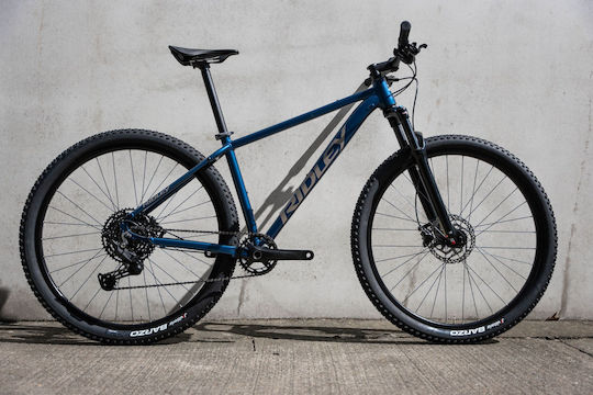 Ridley 29" 2024 Blau Mountainbike mit Gängen und Hydraulische Scheibenbremsen