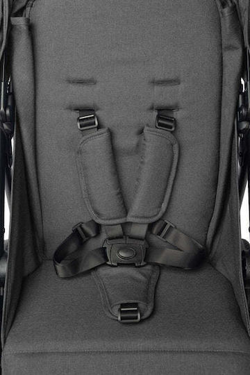 Caretero Apple Καρότσι Μωρού Kατάλληλο για Nεογέννητο Dark Grey
