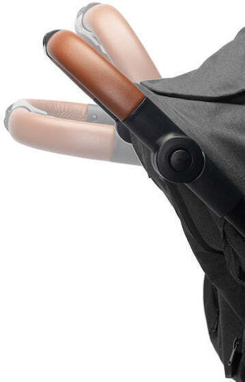 Caretero Apple Καρότσι Μωρού Kατάλληλο για Nεογέννητο Dark Grey
