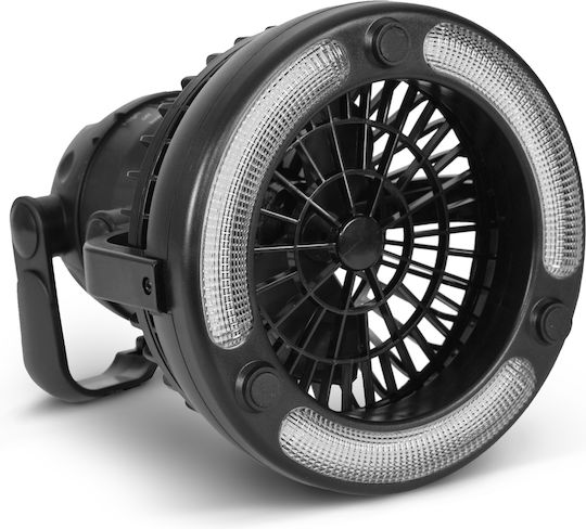 Escape Battery Led Lantern for Camping with Flashlight & Fan 40lm