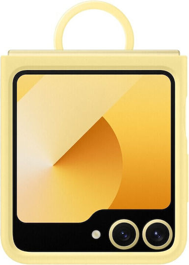 Samsung Back Cover Σιλικόνης Κίτρινο (Samsung Galaxy Flip6)