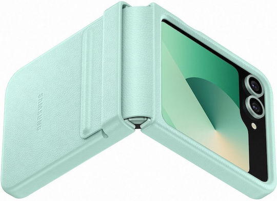 Samsung Back Cover Leather / Synthetic Leather Mint (Samsung Galaxy Flip6)