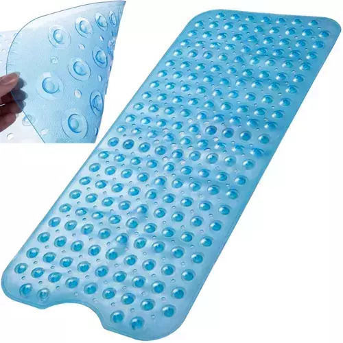 Ruhhy Bathtub Non-slip with Suction Cups Blue 40εκ.