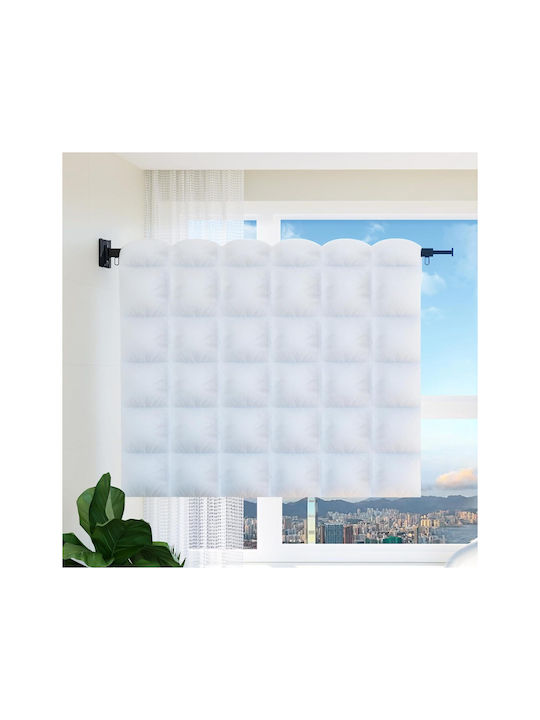 Calea ferată de Baie Simplă De Perete ​114x114cm Negru