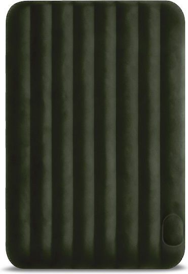 Intex Air Mattress Double with Integrated Pump Downy 191x137x25cm Gray
