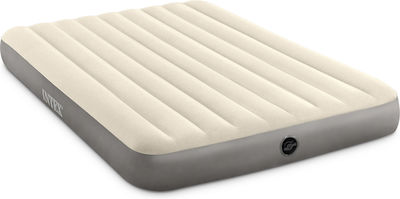 Intex Camping Air Mattress Supersize Deluxe Single High 203x152x25cm