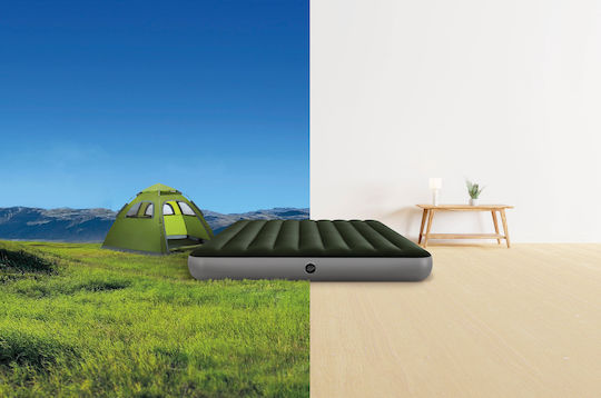 Intex Inflatable Sleeping Mattress Prestige Downy Queen 203x152x25εκ.