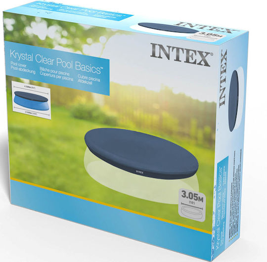 Intex Protecție solară Rotund Acoperire de Protecție pentru Piscină Easy Set Diametru 305buc 1buc