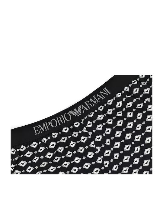Emporio Armani Men's Summer Pajamas Set Black