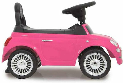 BigBuy Lauflernhilfe Auto Ride On für 12++ Monate mit Geräuschen Rosa