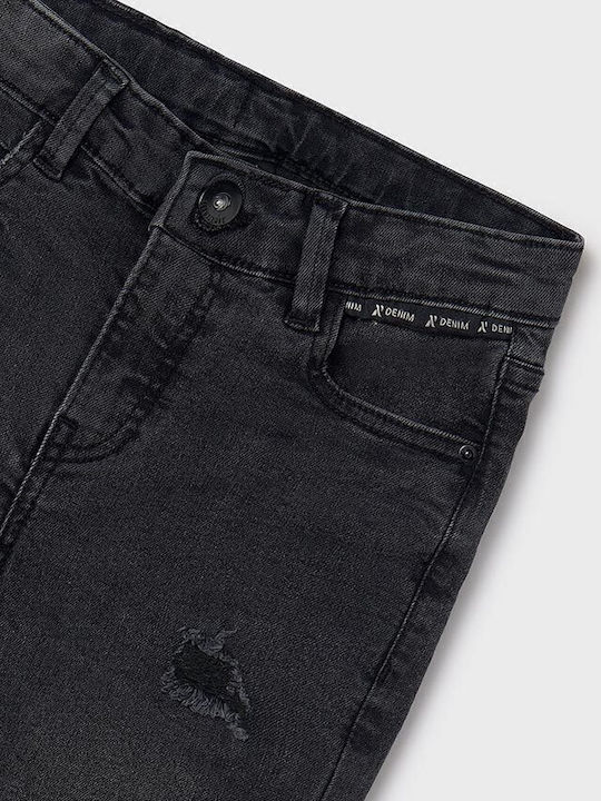 Kinder Schlaghose Jeans Grau