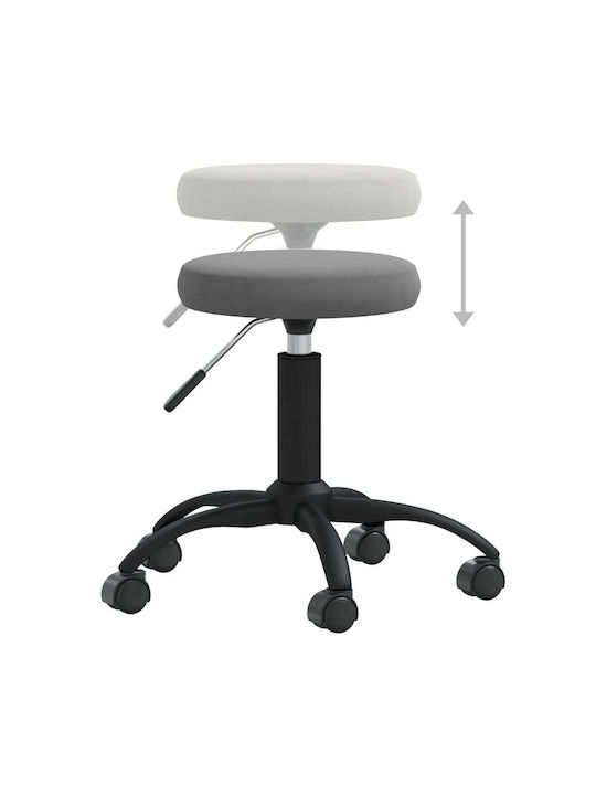 Office Desk Stool Gray 31x31x42cm