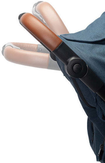Caretero Apple Καρότσι Μωρού Kατάλληλο για Nεογέννητο Blue