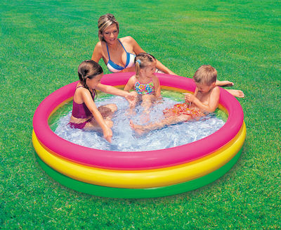 Intex Kinder Pool PVC Aufblasbar 2Stück