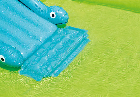 Intex Little Dino Play Center Children's Swimming Pool 143lt Inflatable 191x152x58cm Green