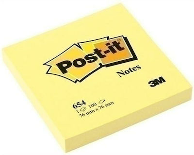 Συγκολλητικές Σημειώσεις Post-it 76 X 76 Mm Κίτρινο X2