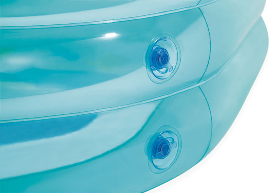Intex Children's Oval Swimming Pool 230lt Inflatable 163x107x46cm Turquoise