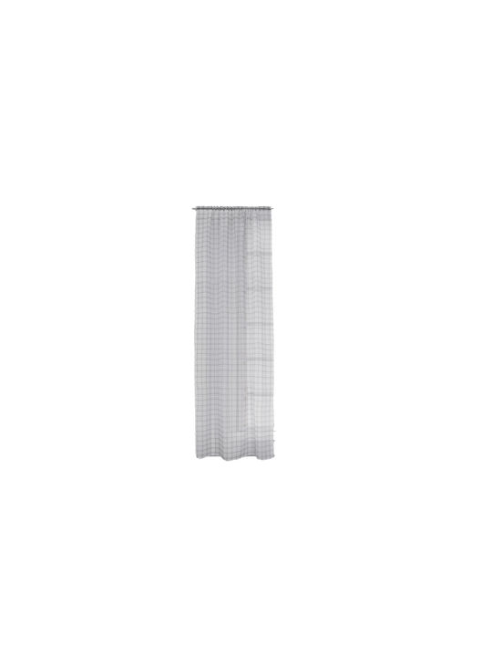 Easy Home Перде с Плик с Писалка Timpa Син 140x270см