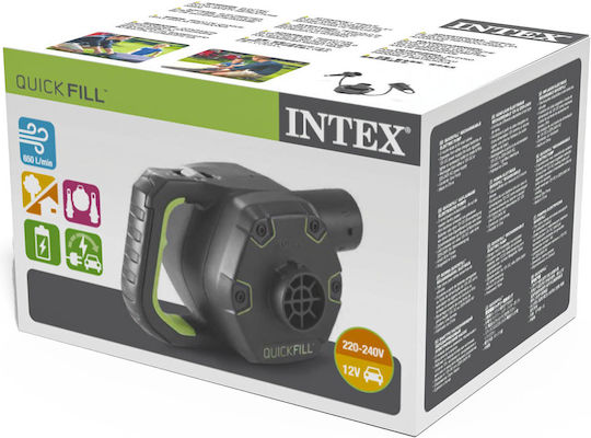 Intex Quick-Fill Electric Pump for Inflatables 220V / 12V