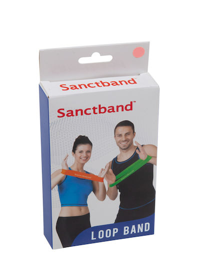 Sanctband Widerstandsbänder Schleife Sehr leicht Rosa 0.33m