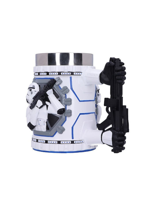 Nemesis Now Tankard Cană Ceramică Albă