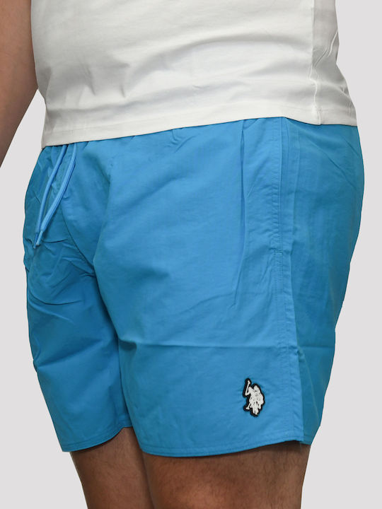 U.S. Polo Assn. Herren Badebekleidung Shorts Hellblau