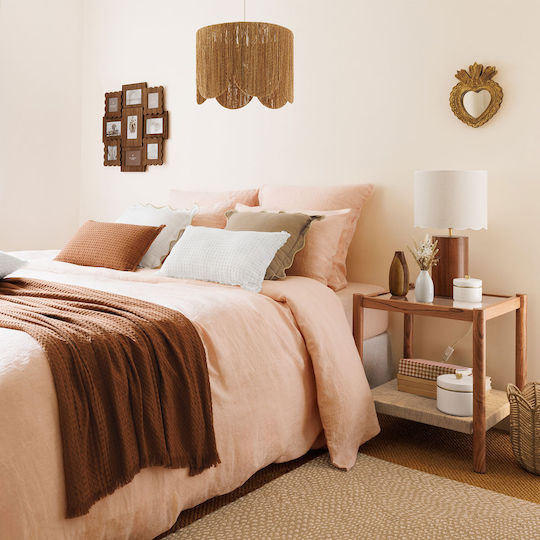 Atmosphera Briana Wooden Wall Photo Frame With Brown Frame