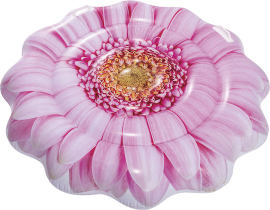 Intex Daisy Flower Mat Детски Надуваем Плажен Дюшек с Дръжки Розов 142см