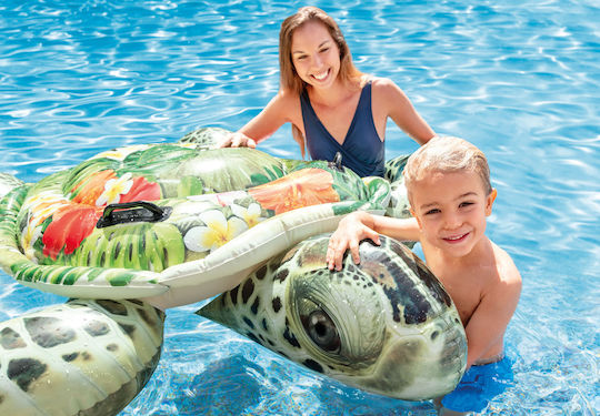 Intex Kinder-Inflatable Weiterfahren Meeres Schildkröte mit Griffen Grüne