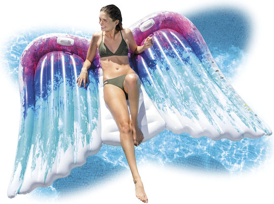 Intex Angel Wings Inflatable Mattress for Sea with Handles 251x160cm