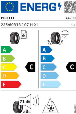 Pirelli Powergy 235/60R18 107H XL Anvelopă de iarnă pentru autoturism