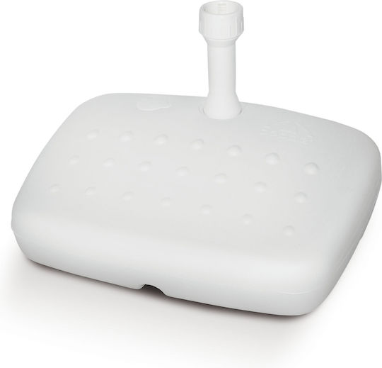 Adriatic 50/D Umbrella Base Water - Sand Plastic 19-33mm 24lt Rectangular White