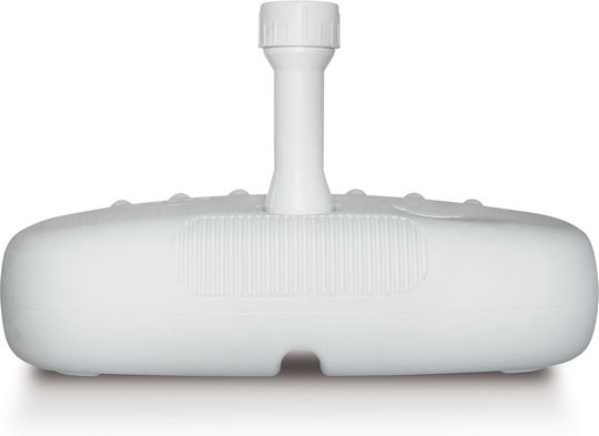 Adriatic 50/D Umbrella Base Water - Sand Plastic 19-33mm 24lt Rectangular White