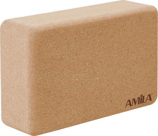 AMILA Yoga Block Καφέ