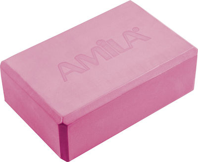 Amila Yoga Block Rosa 23x15x7.6cm