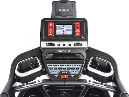 Sole F63 MY2023 3hp Ηλεκτρικός Διάδρομος Γυμναστικής για Χρήστη έως 150kg