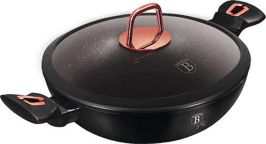 Berlinger Haus Wok Dimensiune 30cm Colectia Black Rose