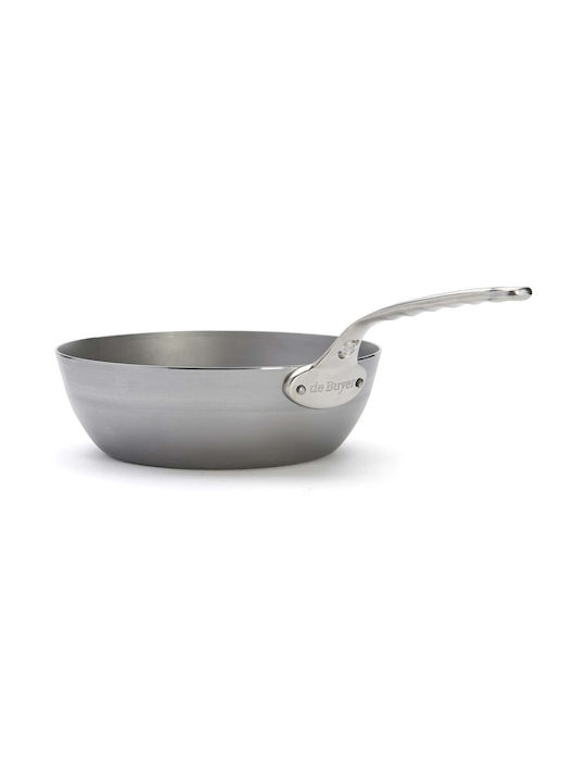De Buyer Mineral B Pro Saute made of Carbon Steel 28cm