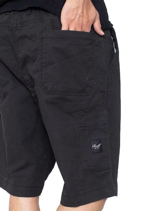 Reflex Hustler Herrenshorts Cargo Schwarz