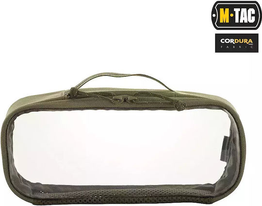 M-tac Transparent Elite Medium Tool Organizer Ranger Green